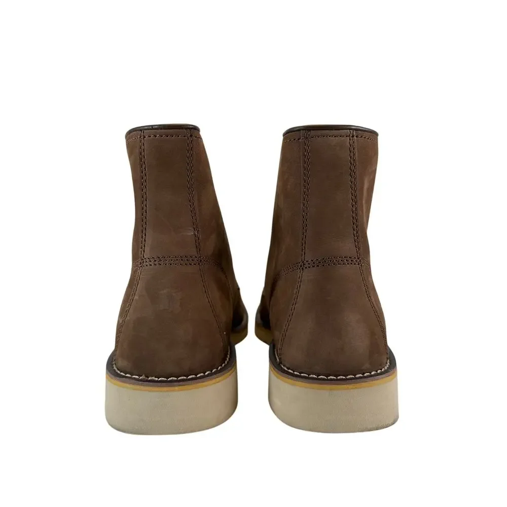 Carhartt Work Boot‎ Mens 12 Brown Nubuck Leather Soft Moc Toe FW6072